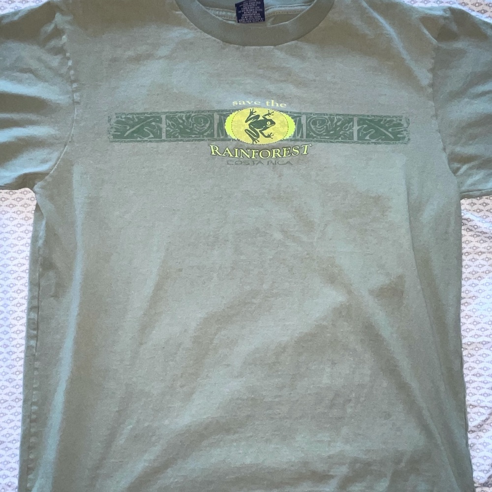 Vintage save the rainforest Tee